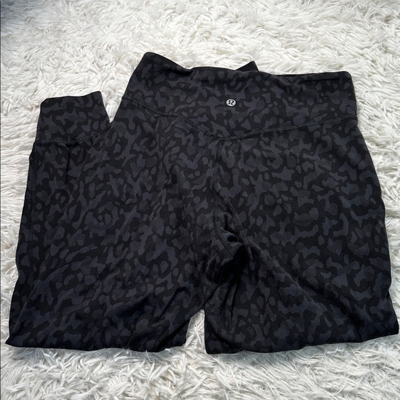 Lululemon Align Jogger Crop *23" Formation Camo Deep Coal Multi - Picture 3 of 5